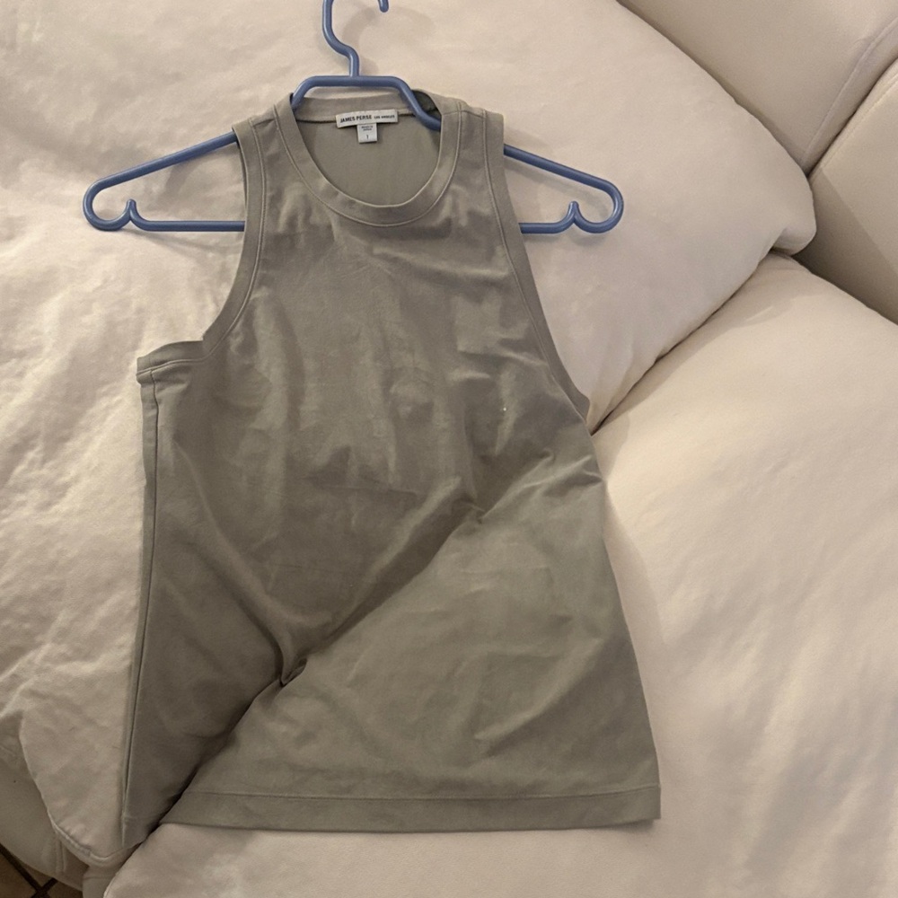 Women’s JAMES PERSE S Gray Tank Top